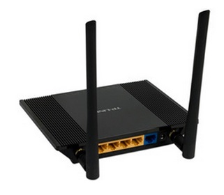 Ruteador Inalámbrico TP-Link N de Alta Potencia hasta 300 Mbps (2 antenas 5Dbi)
