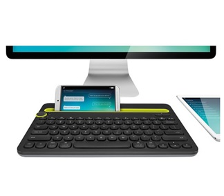 Teclado Logitech K480 Bluetooth Multiplataforma - PC / Tablet / Smartphone, Negro