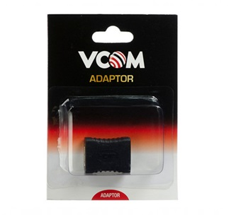Cople HDMI Hembra a Hembra Negro
