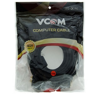 Cable Super VGA Macho a Macho HD15 con Filtros de Ferrita, 15 Metros