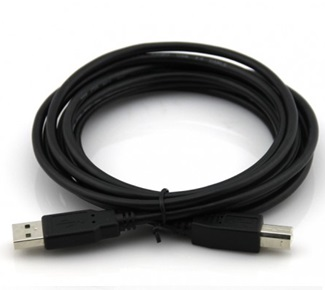 Cable USB 2.0 1.8m Macho Tipo A a Macho Tipo B Negro