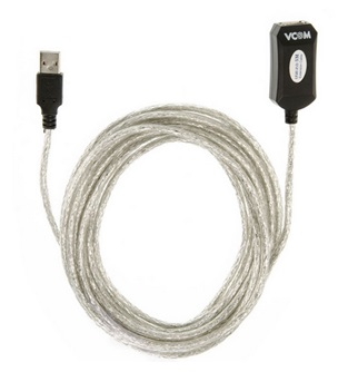Extensión Activa USB 2.0 5m de Macho Tipo A a Hembra Tipo A