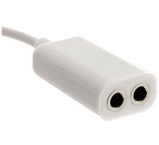 Cable Divisor de Plug 3.5mm Macho a 2 Plug 3.5mm Hembra