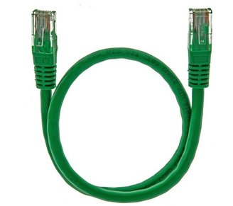 Cable Patch Cord UTP Cat6e .57CCA Verde, 1 Metro