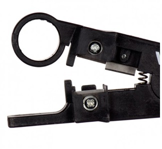 Pinza Pela Cable, Color Negro