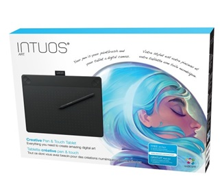 Wacom - Intuos Photo Creative Tableta táctil y lápiz pequeño - Negro