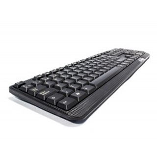 Teclado Vorago KB-102 Multimedia USB Negro