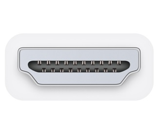 Adaptador HDMI a DVI de Apple