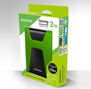 Disco Duro Externo Adata HD650X, 2TB, para X-Box & PC, USB 3.0, Color Verde