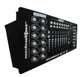 Controlador Dmx 512 Luz Disco Led 16 Canales Schalter / S-DMX192
