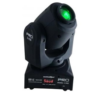 Mini Beam Cabeza Movil Led Alta Velocidad Con Gobos 1x30w