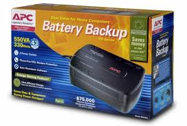 APC Back-UPS 550VA, 8 outlet, 120V LAM