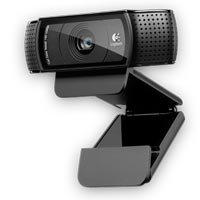 Webcam Logitech C920, 15MP, 1920 x 1080 Pixeles, USB 2.0, Negro / 960-000764