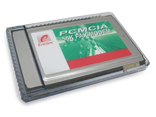 Encore fax modem PCMCIA 56k V92