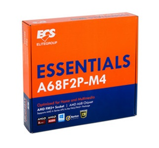 Tarjeta Madre ECS A68F2P-M4, 2xDDR3, PCIe, VGA/HDMI, Socket FM2+