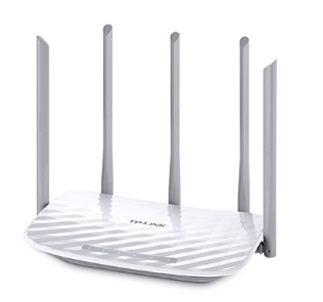 Router Inalámbrico TP-LINK Archer C60 , AC1350, Dual Band, 5 Antenas Externas, Blanco