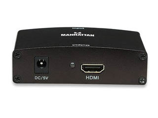 Convertidor Video VGA macho + Audio (2 RCA hembra) A HDMI