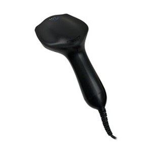 Lector de Codigo EC Line, Largo Alcance, CCD, USB, Negro