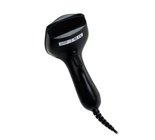 Lector de Codigo EC Line, Largo Alcance, CCD, USB, Negro