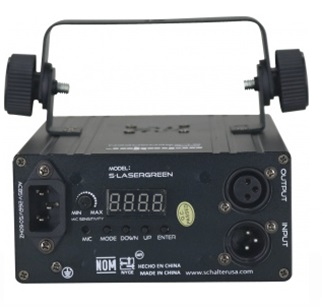 Laser Verde Luces Disco Micro Ray Dmx 60mw Rockolas
