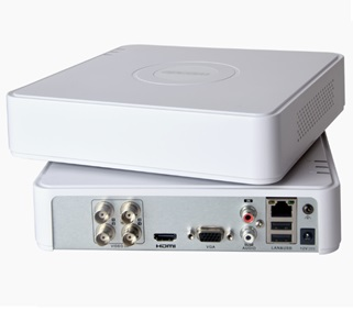Sistema completo, 4 cam bala TurboHD 720p, DVR 4 canales, compat cloud EZVIZ P2P, fuente poder