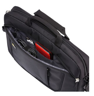 Maletin para Laptop Case Logic AUA-316BK, Poliester, 15.6", Negro