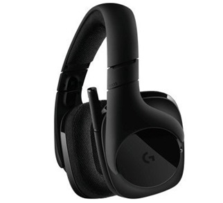 Audífonos con Micrófono Logitech G533 Wireless, Tec DTS sonido envolvente 7.1, Inalámbrico, USB
