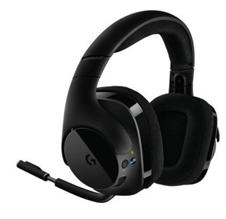 Audífonos con Micrófono Logitech G533 Wireless, Tec DTS sonido envolvente 7.1, Inalámbrico, USB