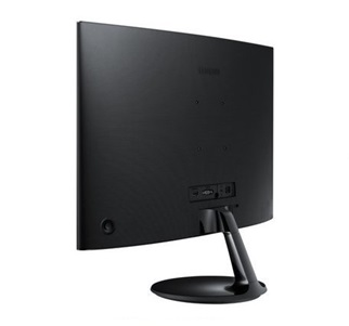 Monitor Curvo Samsung LC24F390FHLXZX de 23.5", Resolución 1920 x 1080 (Full HD), VGA, HDMI, 4 ms