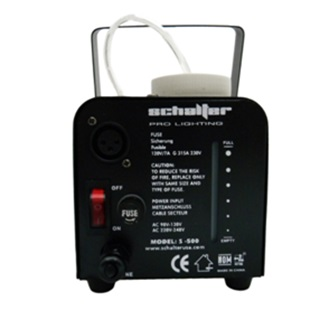 Maquina Caja De Humo 500w Con 3 Led 500w Alambrica