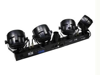 DJ Stand 4 Luces Rgbw 4 En 1 Par 64 Dmx Pedestal Luz DJ