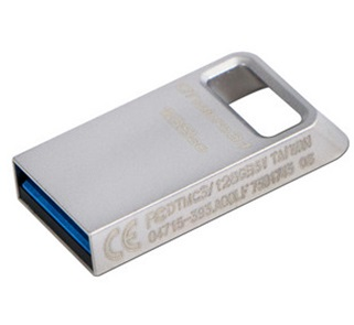 Unidad Flash USB 3.1 Kingston DataTraveler Micro 3.1 con Diseño ultracompacto de 128 GB