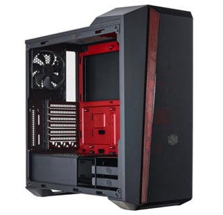 Gabinete Cooler Master MasterBox 5t, c/Ventana, Midi-Tower, ATX/Micro-ATX/Mini-ATX, USB 3.0,s/Fuente
