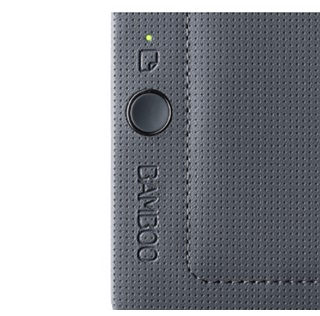 Tableta Gráfica Wacon Bamboo Slate Large CDS-810S, USB/Inalámbrico, Gris/Naranja