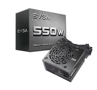 Fuente de Poder EVGA de 550W, ATX