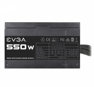 Fuente de Poder EVGA de 550W, ATX