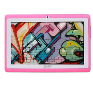 Tablet GHIA Any QUATTRO Bt, Cortex, 1GB, 8GB, Touch 7", 2 Cams 0.3MP, BT, Wifi, Android 5.1, Rosa