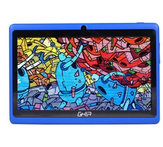 Tablet GHIA Any QUATTRO Bt, Cortex, 1GB, 8GB, Touch 7", 2 Cams 0.3MP, BT, Wifi, Android 5.1, Azul