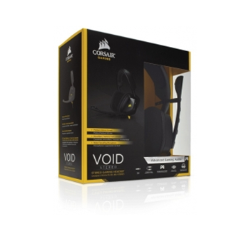 Audífonos con micrófono Corsair VOID Stéreo tipo Diadema, 3.5mm. Color Negro