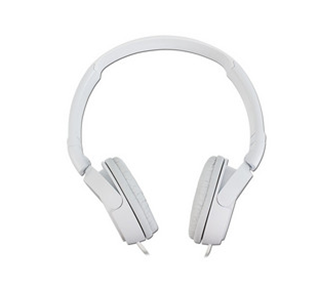 Audífonos Sony ZX110, diseño plegable, respuesta de frecuencia 12-22,000Hz, Blanco
