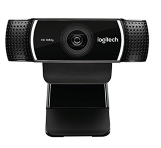 Cámara Web Logitech C922 Full HD 1080p USB Negro con Tripié