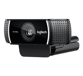 Cámara Web Logitech C922 Full HD 1080p USB Negro con Tripié