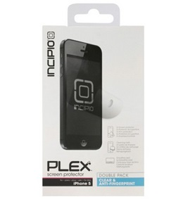 Protector de Pantalla Incipio Screen Protector para iPhone 5 & 5S Transparente 2 pcs / 814523004779
