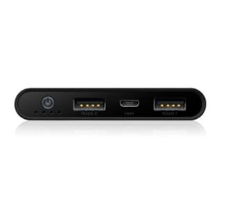 Batería Portátil recargable Adata PowerBank X7000, 7000mAh, Negro/Rojo