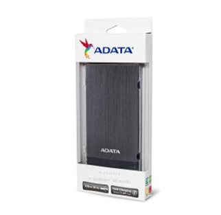 Batería Portátil recargable Adata PowerBank X7000, 7000mAh, Negro/Titanio