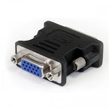 Adaptador Cable DVI a VGA  Negro  M/H