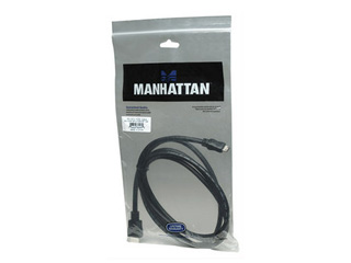 Cable Mini HDMI macho a HDMI macho, Blindado, Negro, 1.8 m