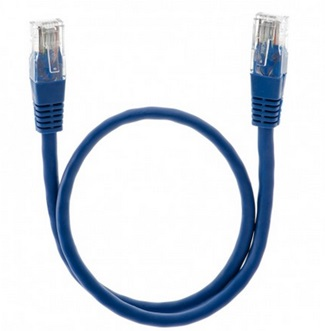 Cable Patch Cord UTP Cat5e .50CCA Azul, 5 Metros