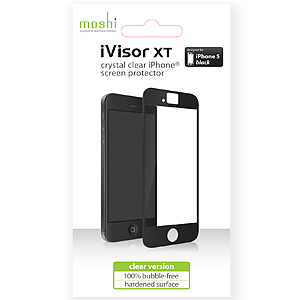 Protector Moshi iVisor Xt para iPhone 5 Color Negro / 4712052313873