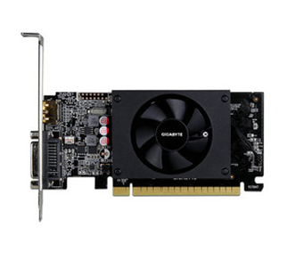 Tarjeta de Video NVIDIA GeForce GT 710 Gigabyte, 2GB GDDR5, 1xHDMI, 1xDVI, PCI Express x8 2.0